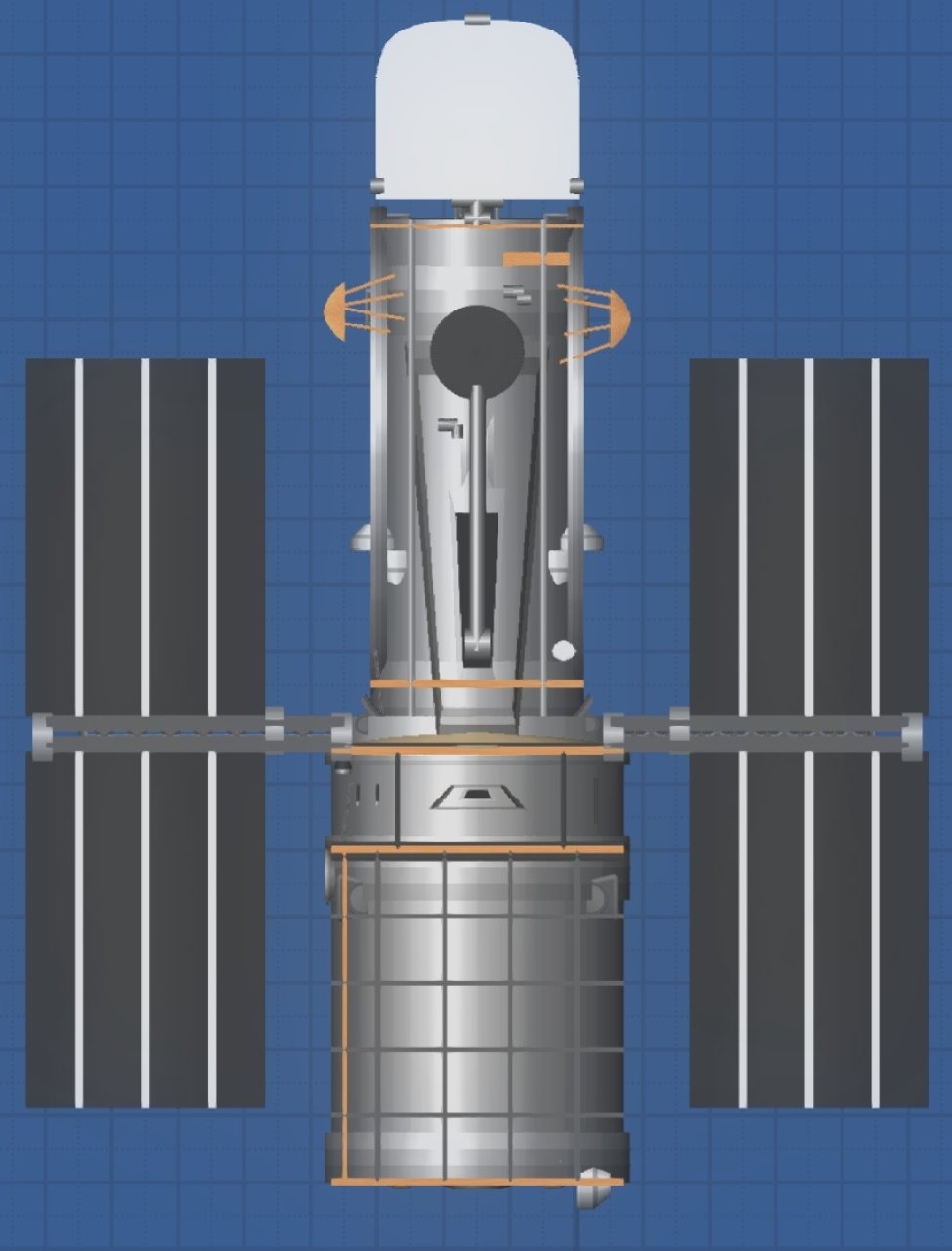Hubble Telescope Spaceflight Simulator