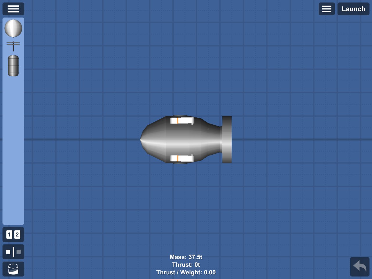 Human BOMB for Spaceflight Simulator