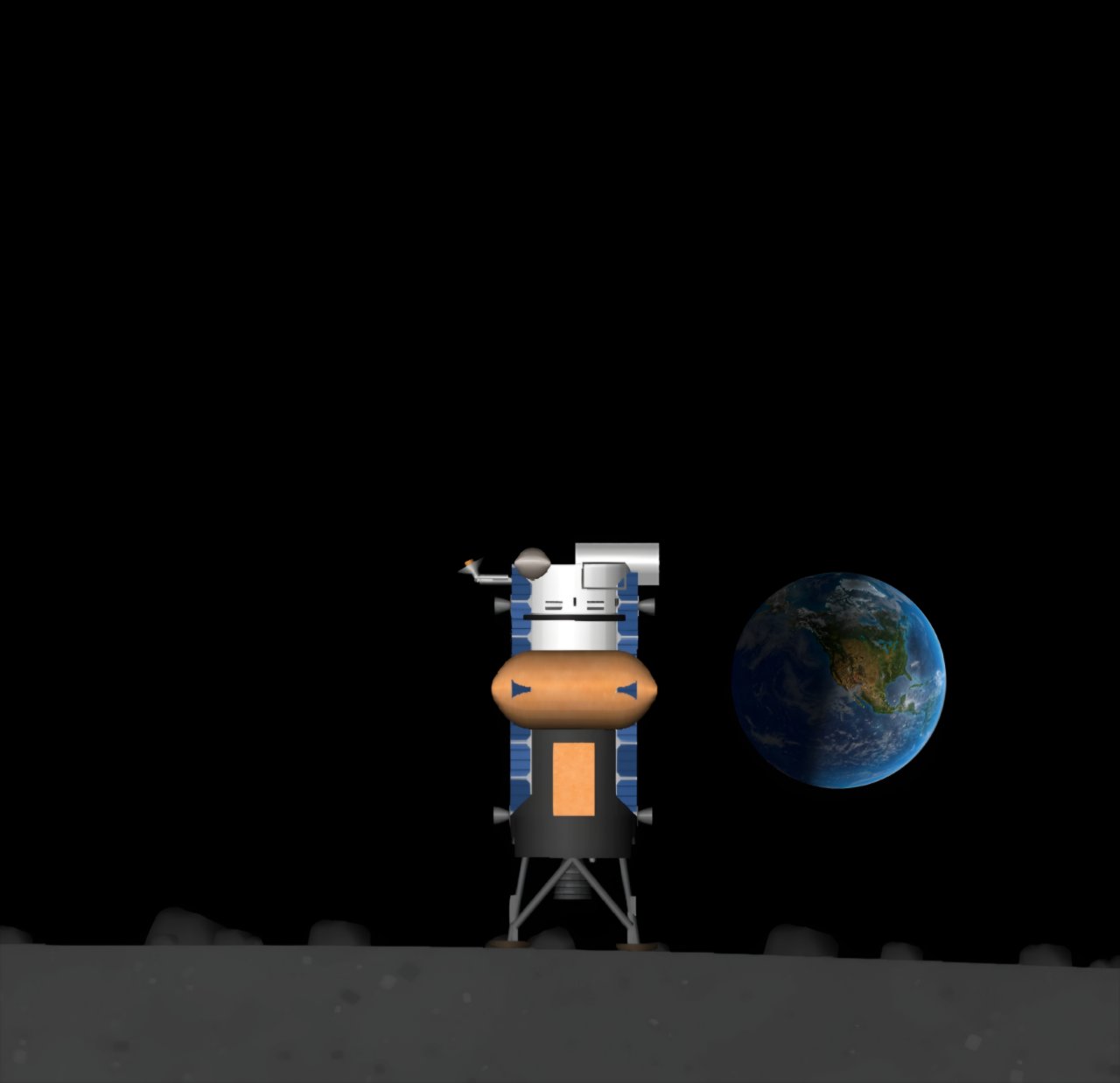 IM Moon Lander Spaceflight Simulator