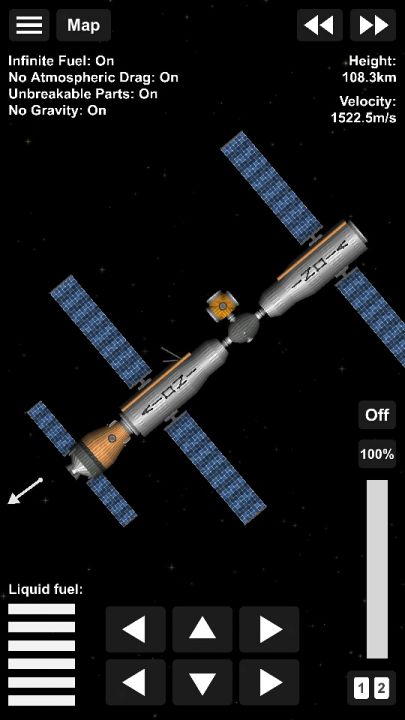 Station Blueprint for Spaceflight Simulator / SFS BP