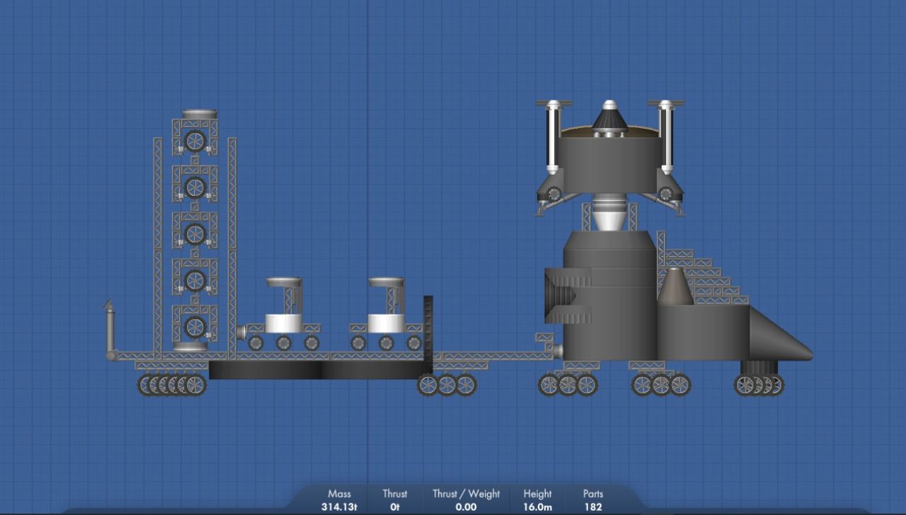 InterCARDRONE Blueprint for Spaceflight Simulator / SFS BP