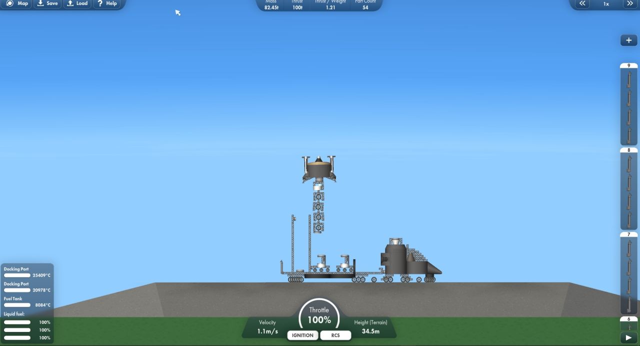 InterCARDRONE Blueprint for Spaceflight Simulator / SFS BP