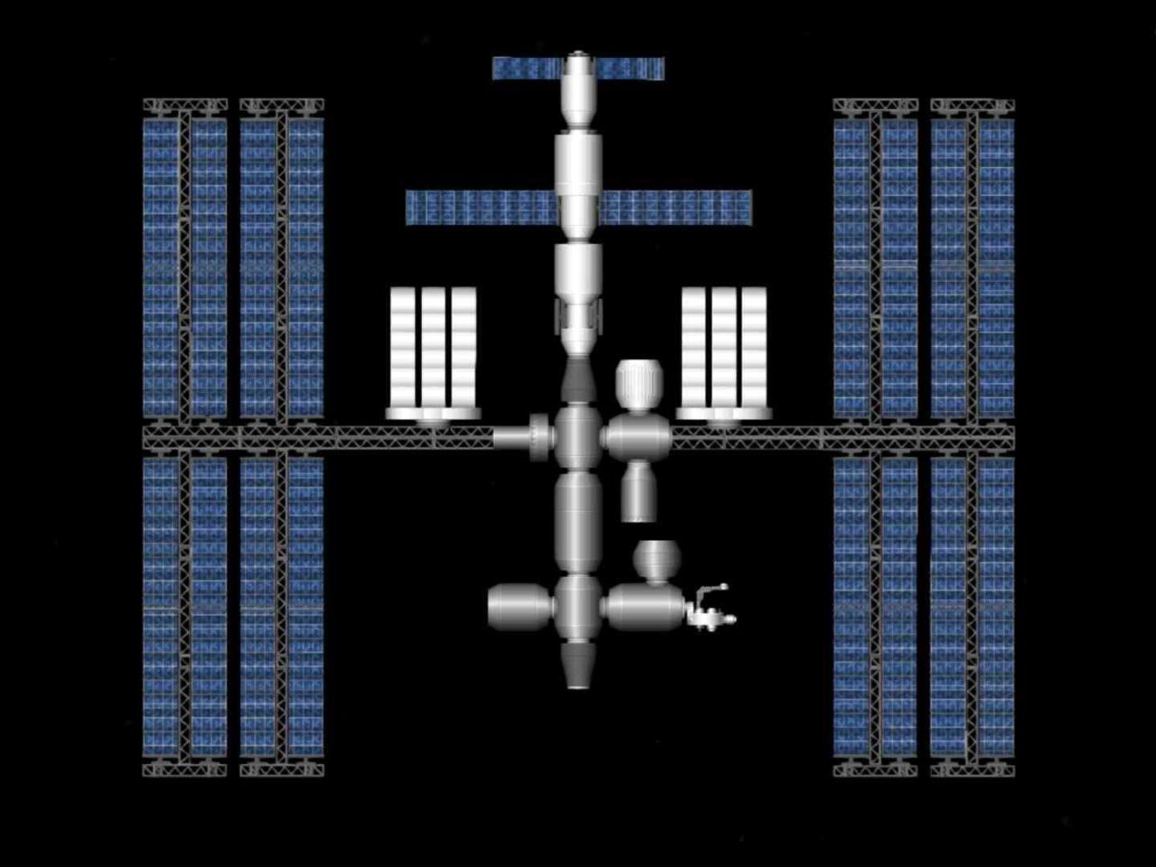 Station Blueprint for Spaceflight Simulator / SFS BP