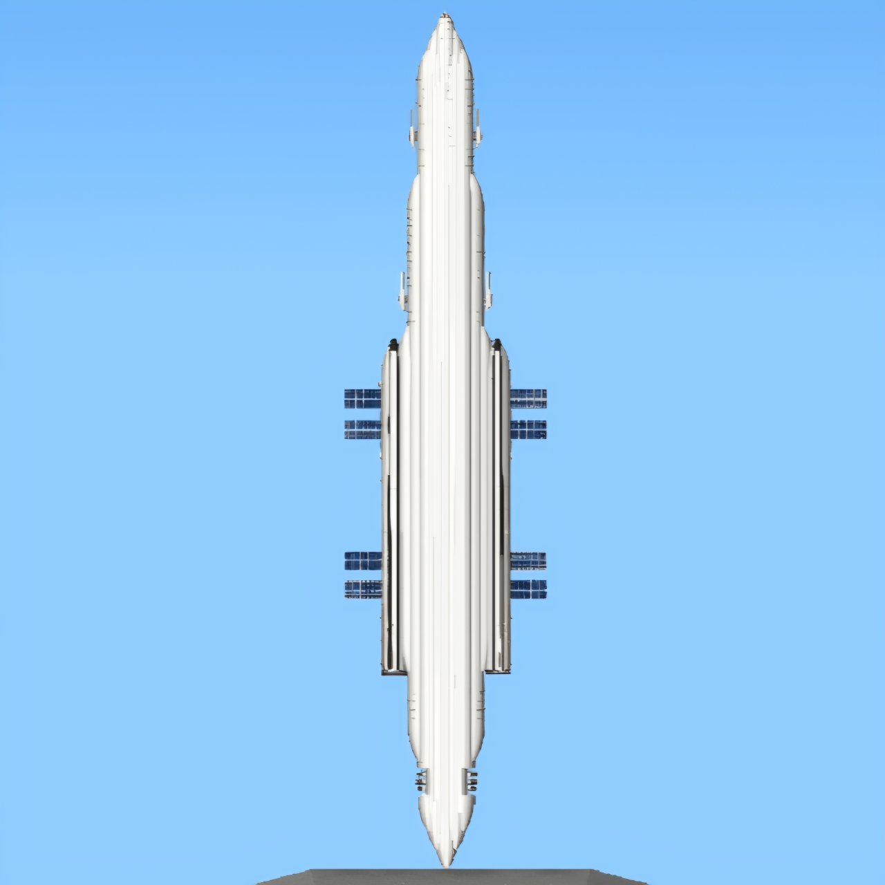 Interplanetary Station 1 for Spaceflight Simulator