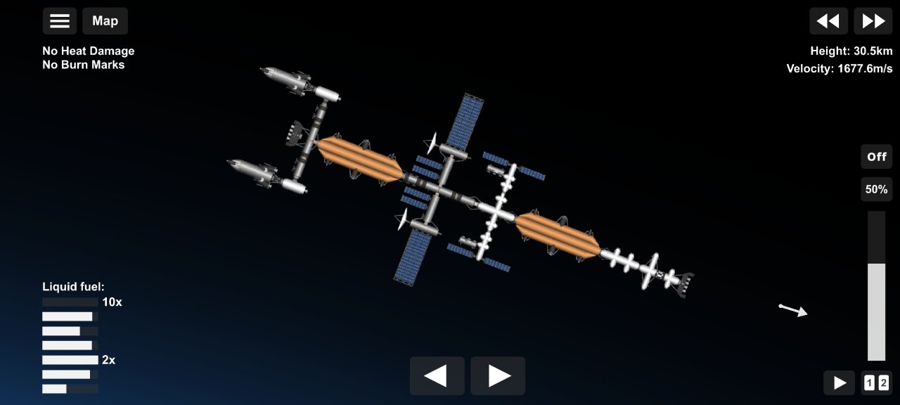 Interplanetary Station Spaceflight Simulator