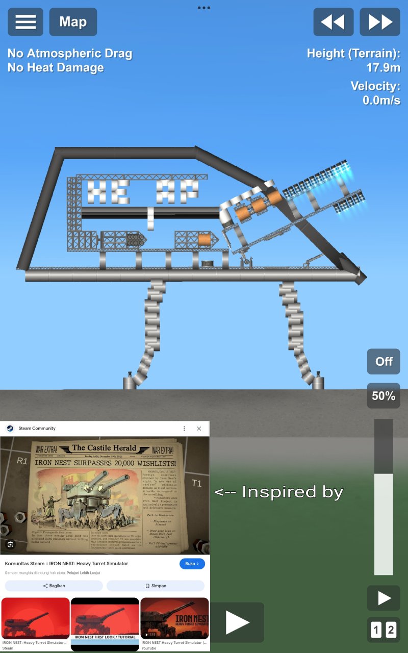 Iron nest but cheap Spaceflight Simulator