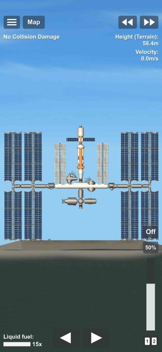 Station Blueprint for Spaceflight Simulator / SFS BP