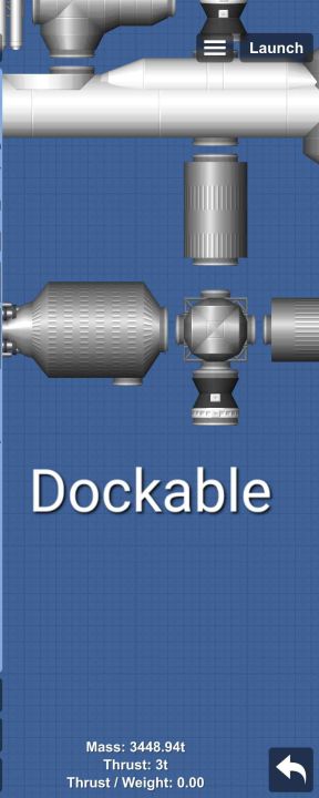 Iss Blueprint for Spaceflight Simulator / SFS BP