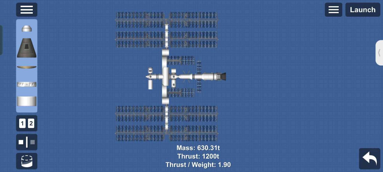 ISS Blueprint for Spaceflight Simulator / SFS BP