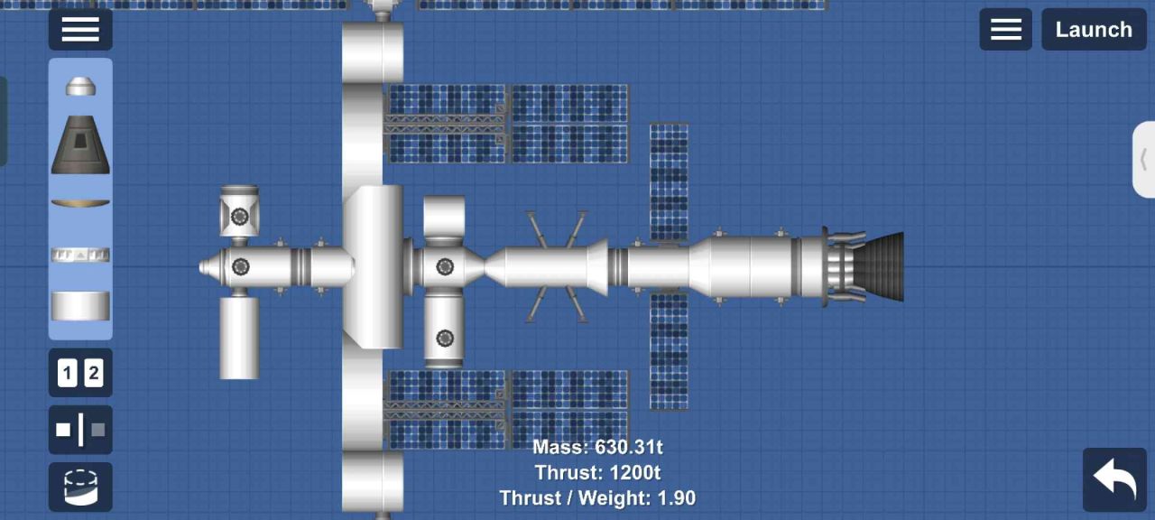 ISS Blueprint for Spaceflight Simulator / SFS BP