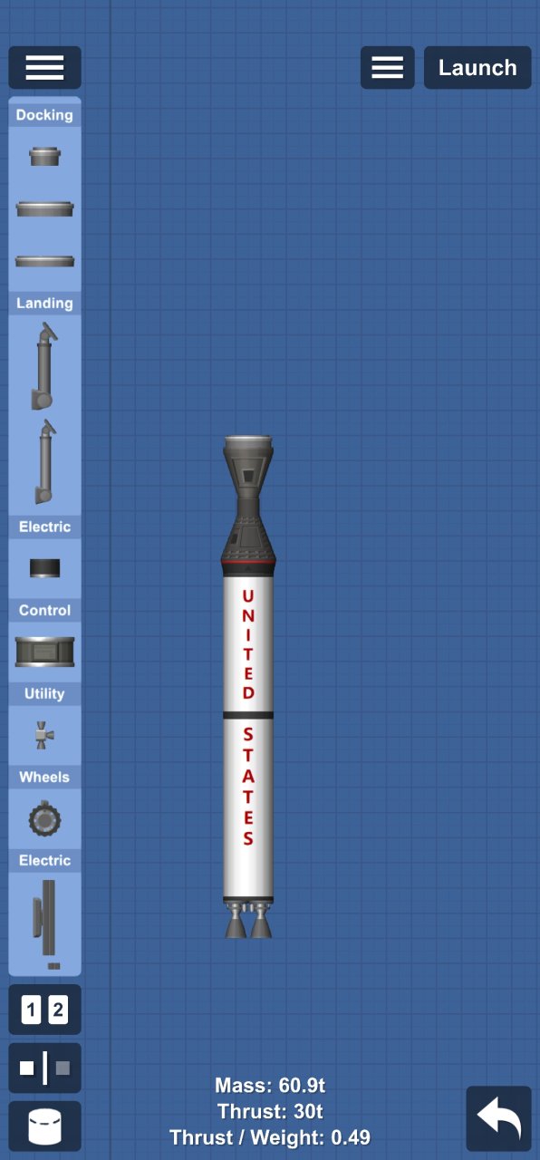 I.S.S luancher Spaceflight Simulator
