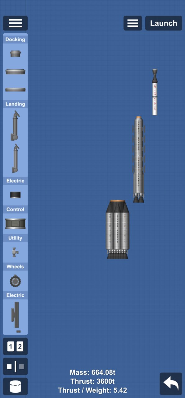 I.S.S luancher Spaceflight Simulator