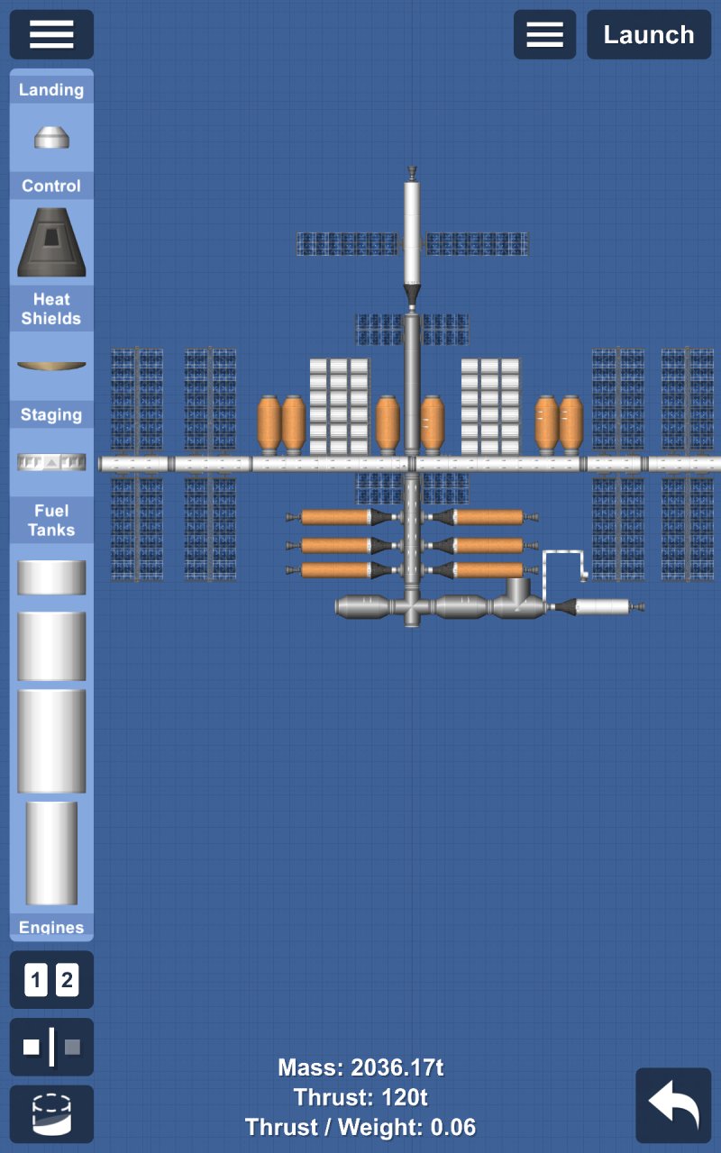 ISS(my version) Spaceflight Simulator