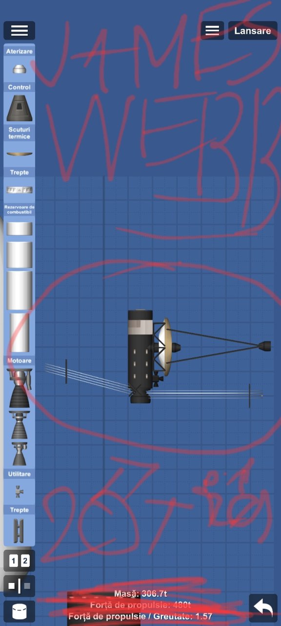 James Webb Telescope (no dlc) Spaceflight Simulator