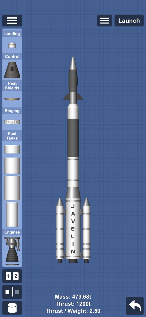 Javelin2 - Astreaus 1 Spaceflight Simulator