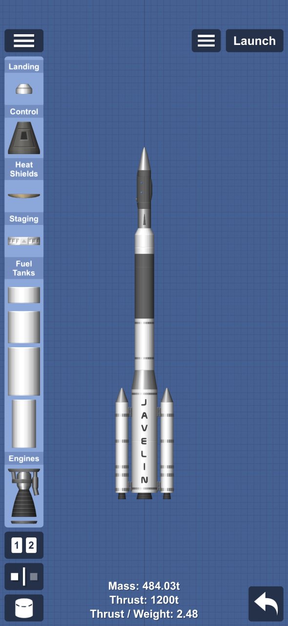 Javelin2 - Astreaus 2 Spaceflight Simulator
