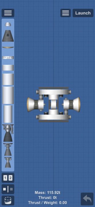 Jupiter's Type 3 Satelite Blueprint for Spaceflight Simulator / SFS BP