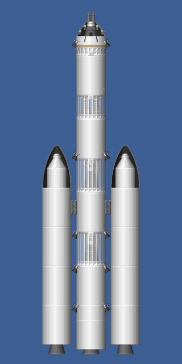 K-46 Luna / OM-4B Blueprint for Spaceflight Simulator / SFS BP