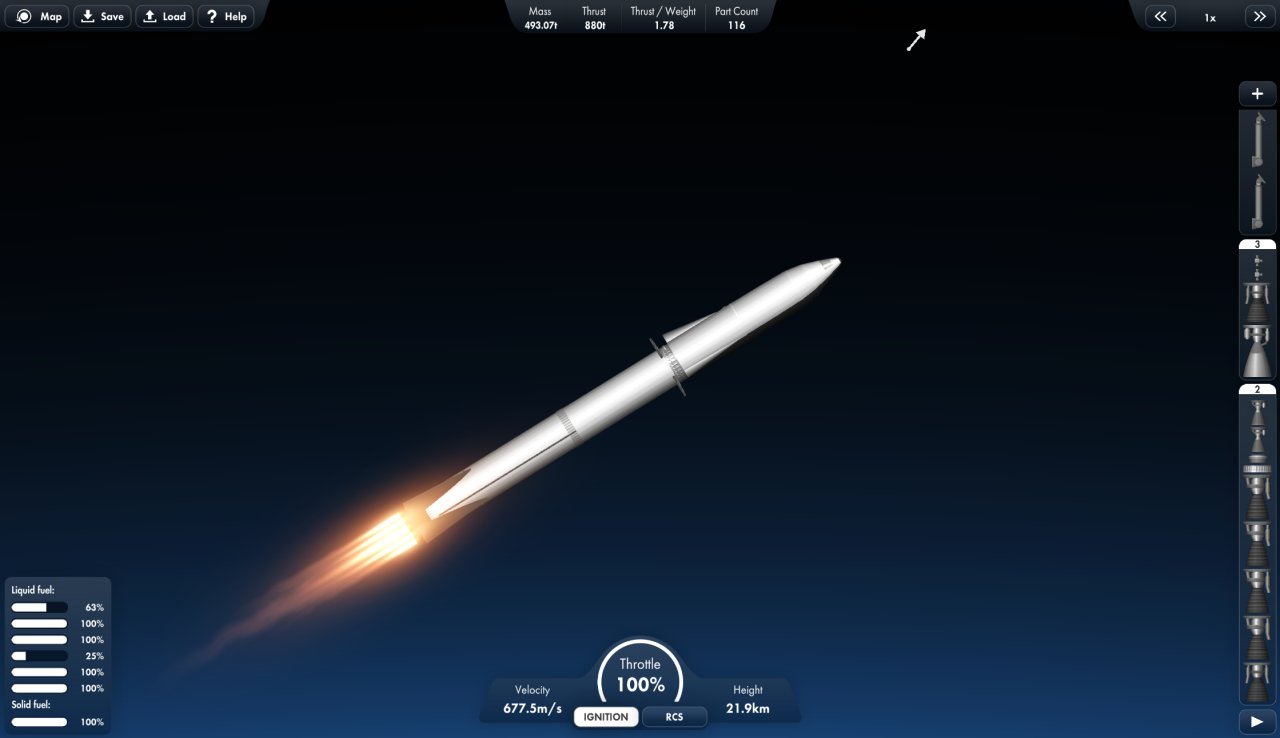 K-63M2/A-2 MiniStarship Pro Spaceflight Simulator