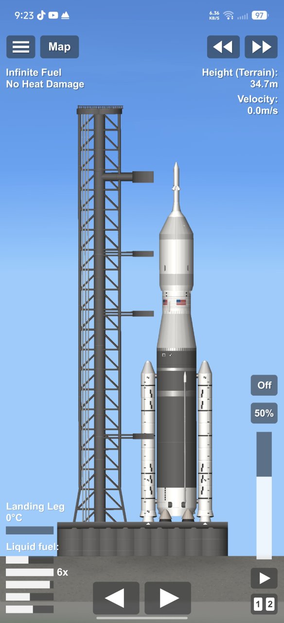 KIP-3M (Apollo-styled mission) Spaceflight Simulator