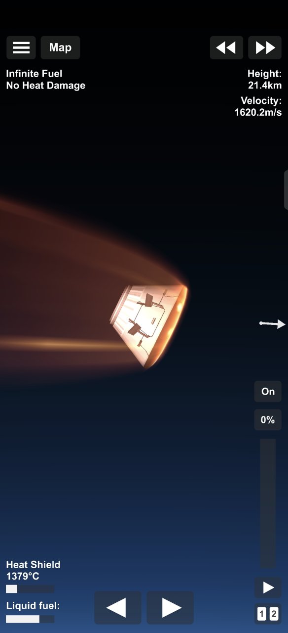 KIP-3M (Apollo-styled mission) Spaceflight Simulator