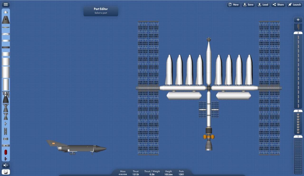 KRONOS InterPlanetary Station Spaceflight Simulator