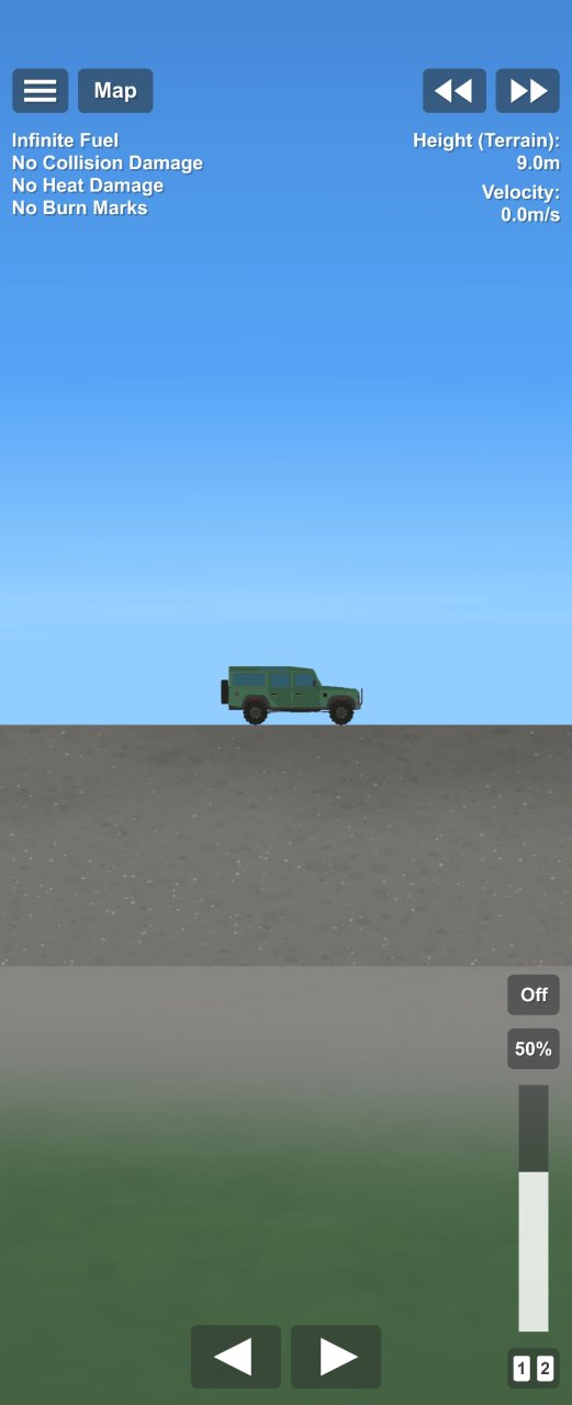 Land Rover Defender Spaceflight Simulator