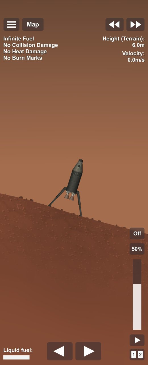 Lander V1 for Spaceflight Simulator