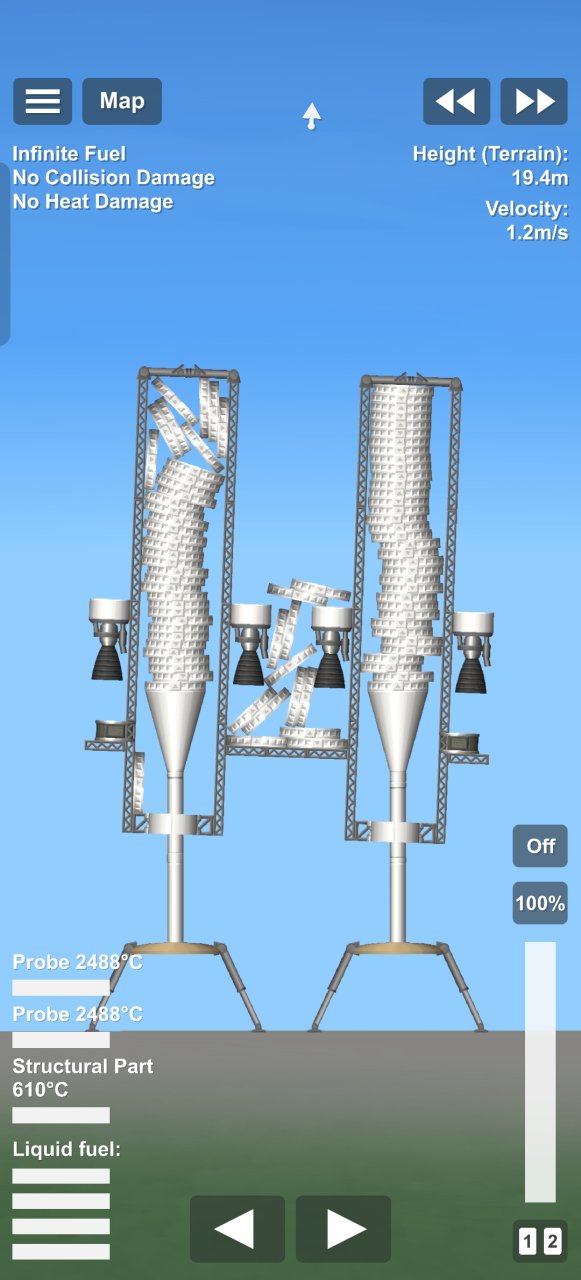 Landing suspension (pro ) Spaceflight Simulator