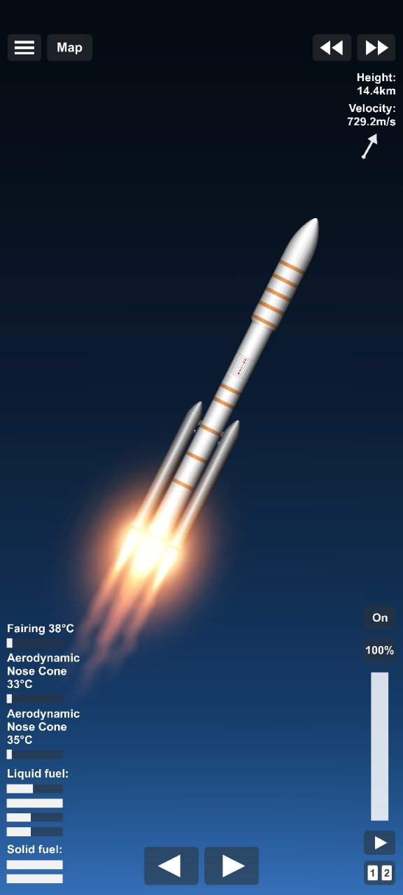 large cargo rocket Spaceflight Simulator