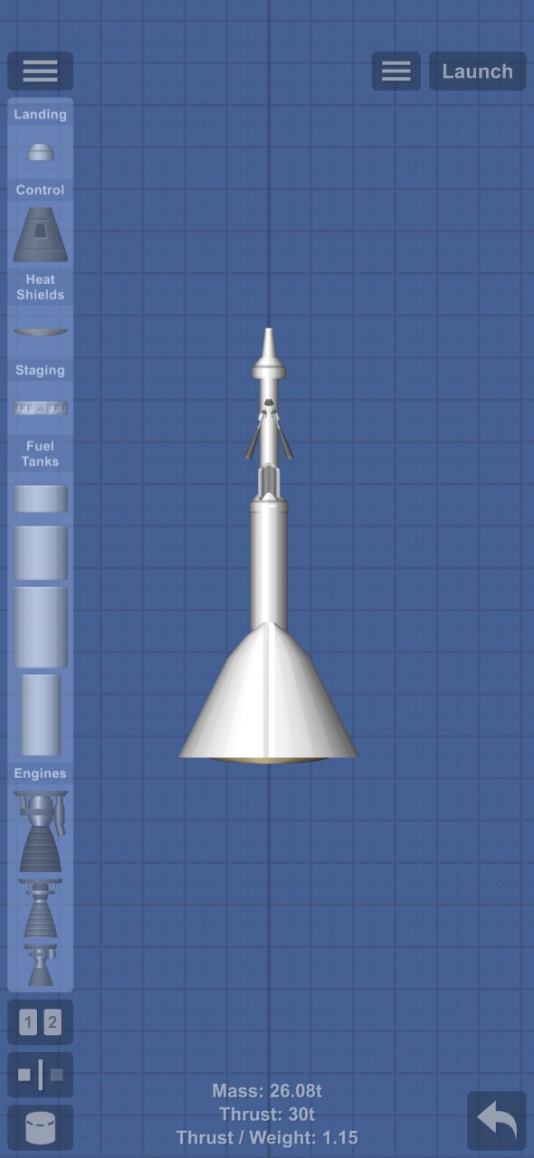 launch escape system (no dlc) Spaceflight Simulator