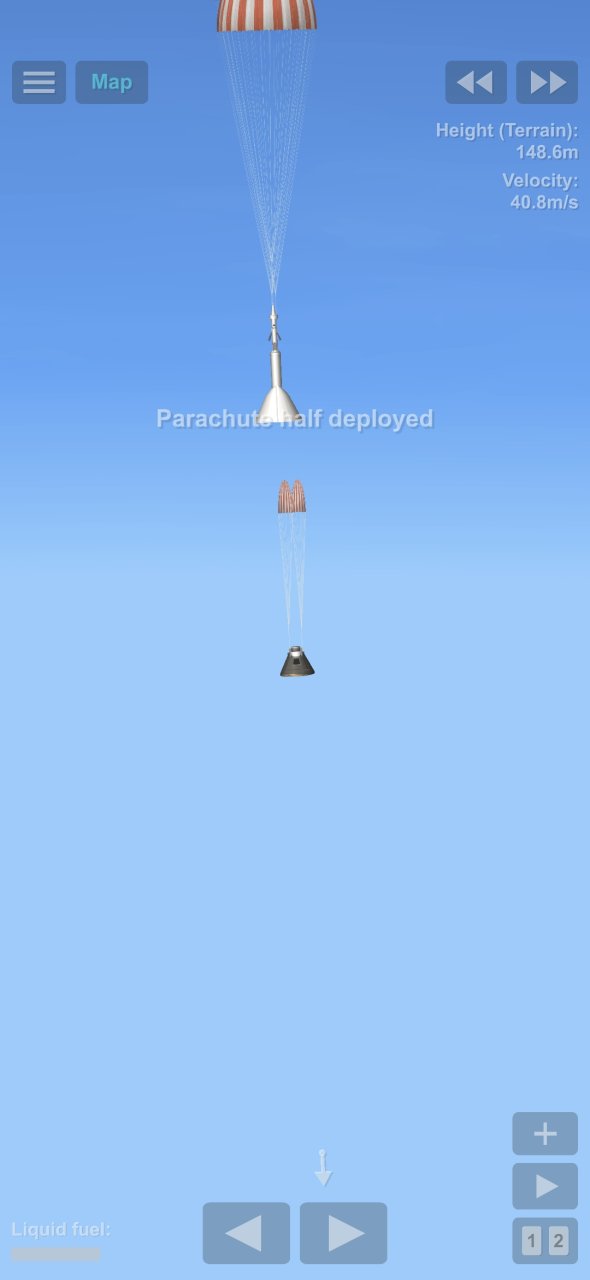 launch escape system (no dlc) Spaceflight Simulator