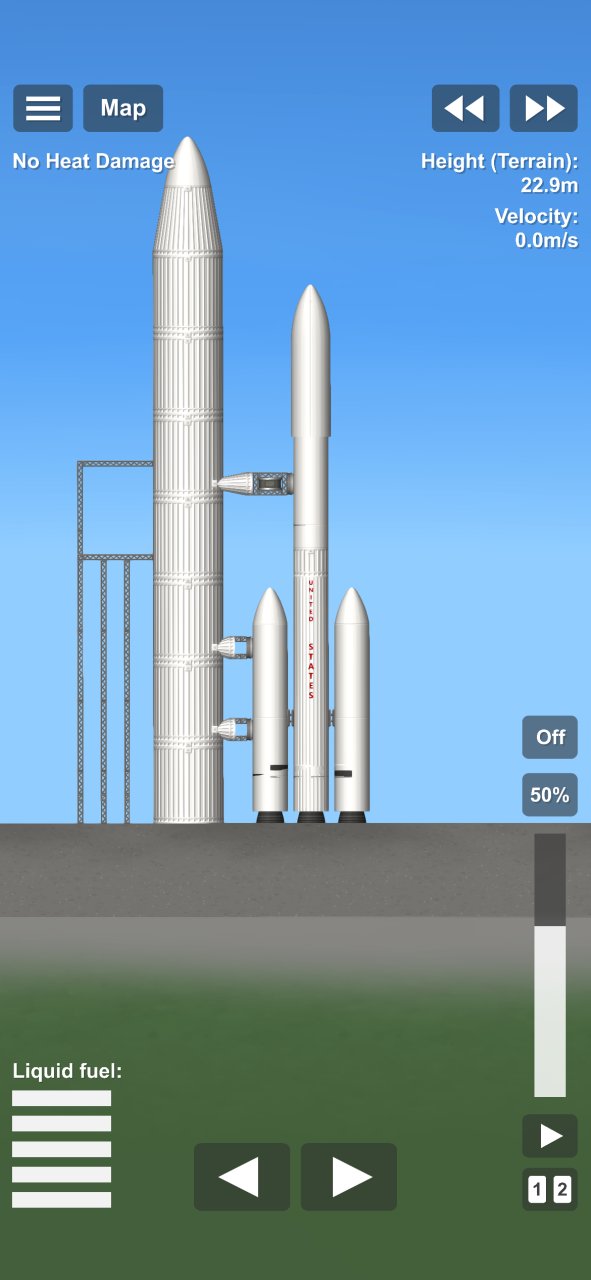 Launch tower Spaceflight Simulator