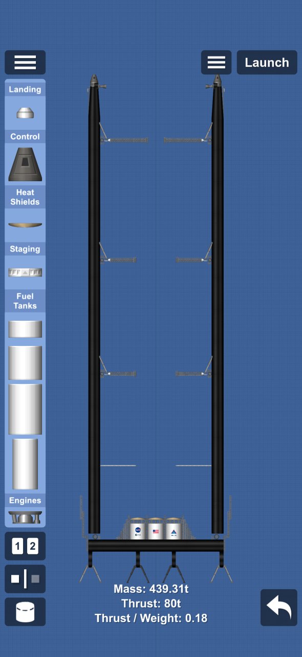 Launch Tower + Saturn V Spaceflight Simulator