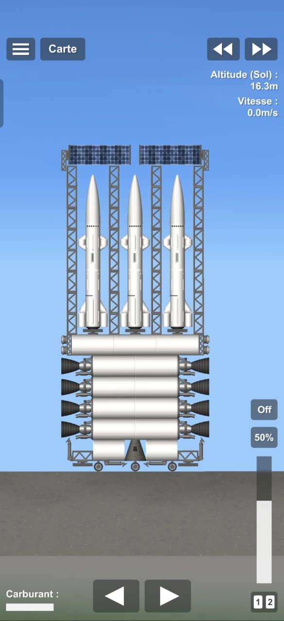 launcher missiles Spaceflight Simulator