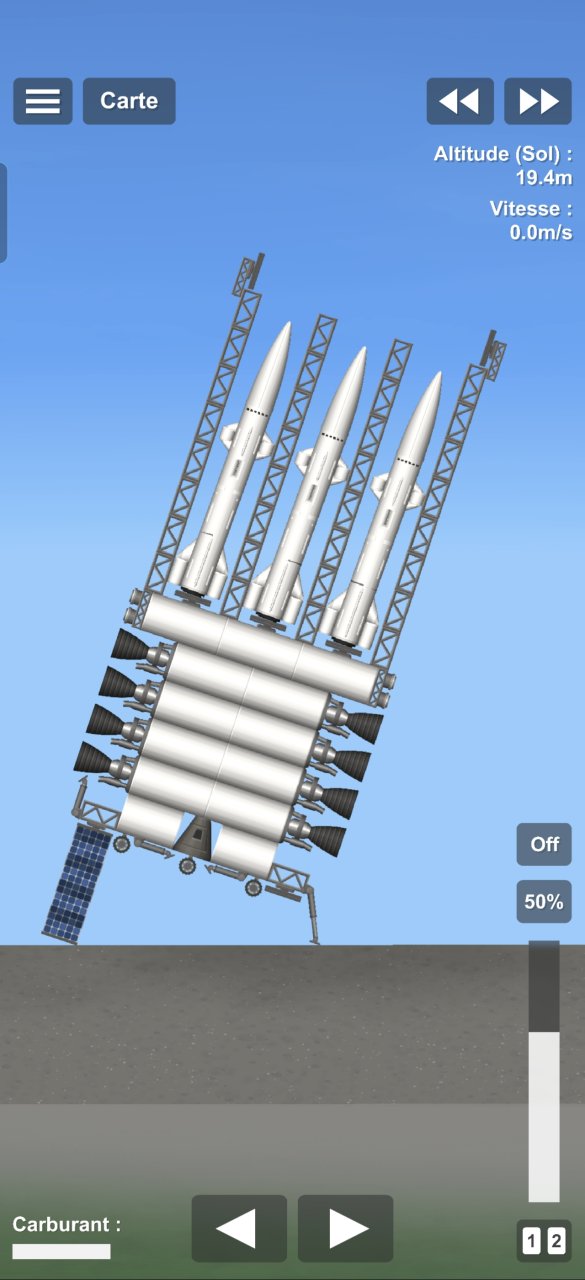 launcher missiles Spaceflight Simulator