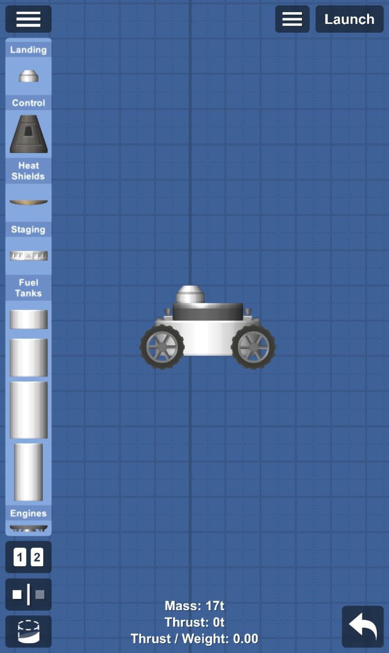 Lazy Rover Spaceflight Simulator