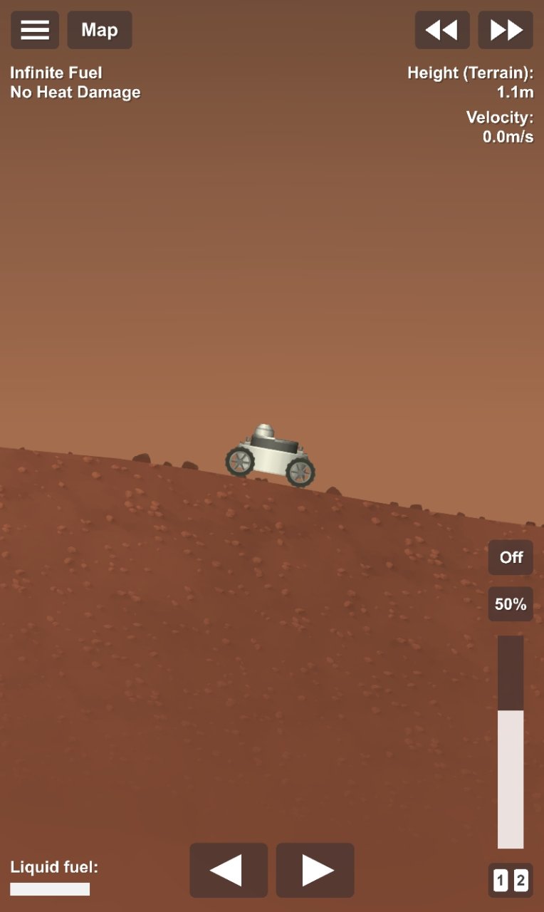 Lazy Rover Spaceflight Simulator