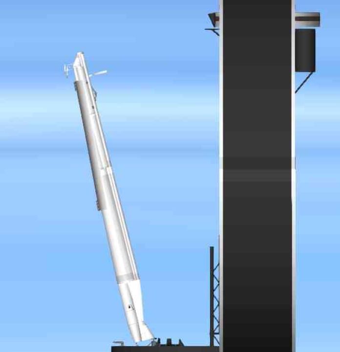 LC39A ( For Falcon 9 ) Blueprint for Spaceflight Simulator / SFS BP