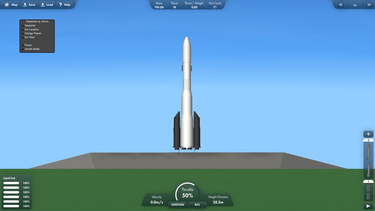 Leviathan Heavy Lift Spaceflight Simulator