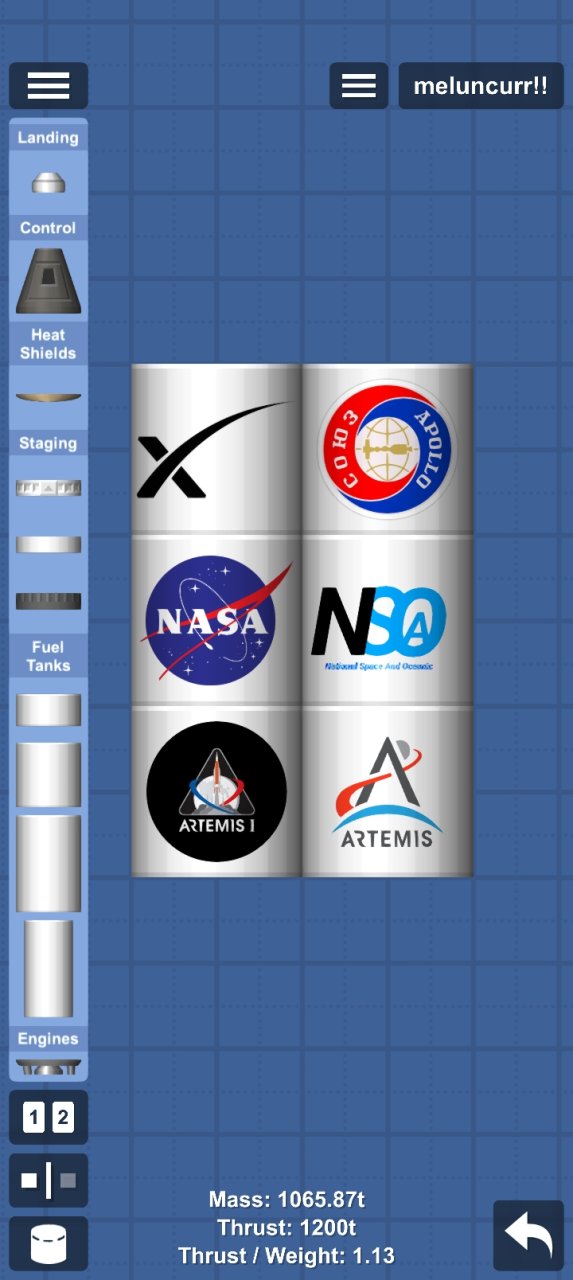 LOGO TEXTURE PACK! (Revamped) for Spaceflight Simulator