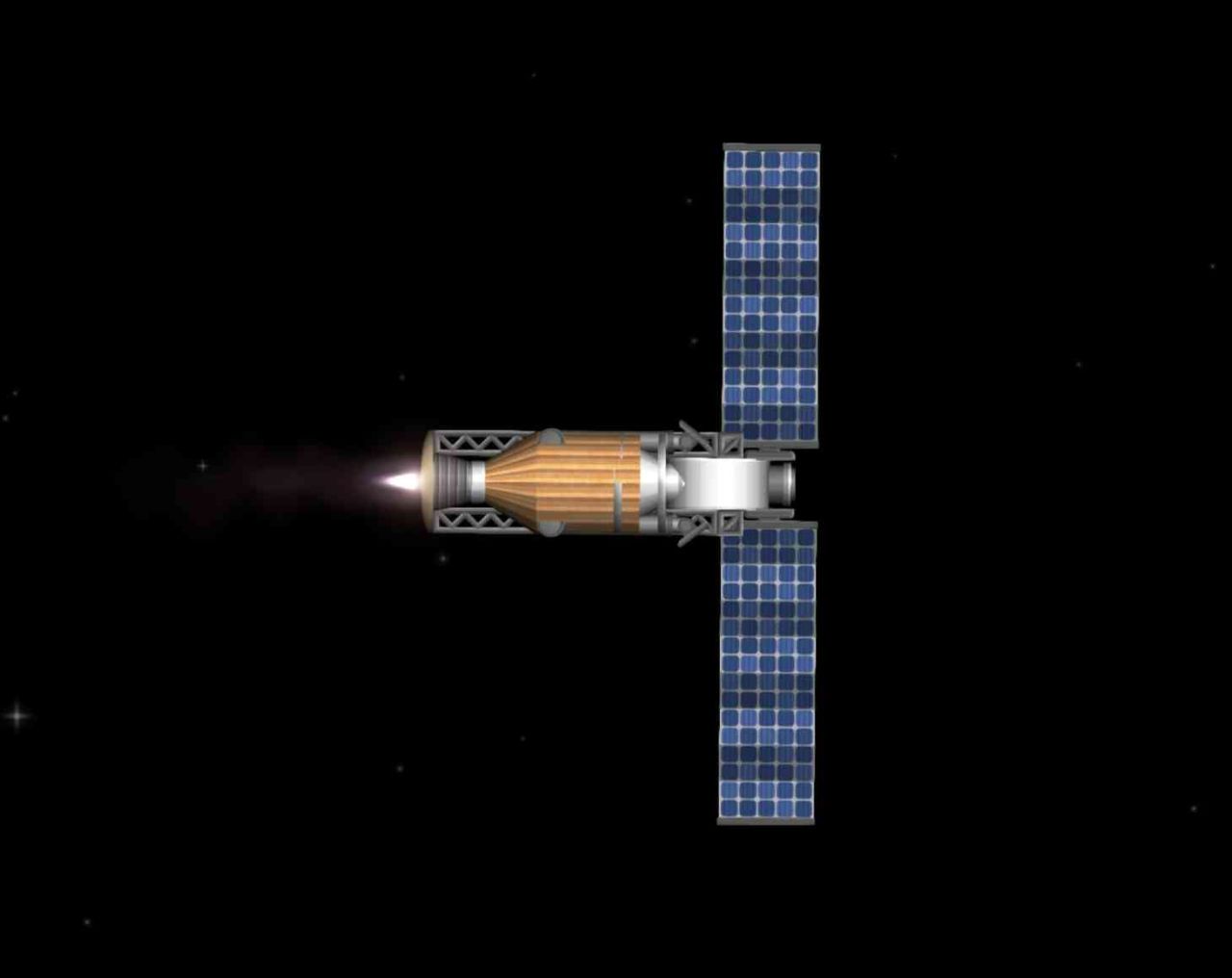 Long distance rocket Blueprint for Spaceflight Simulator / SFS BP