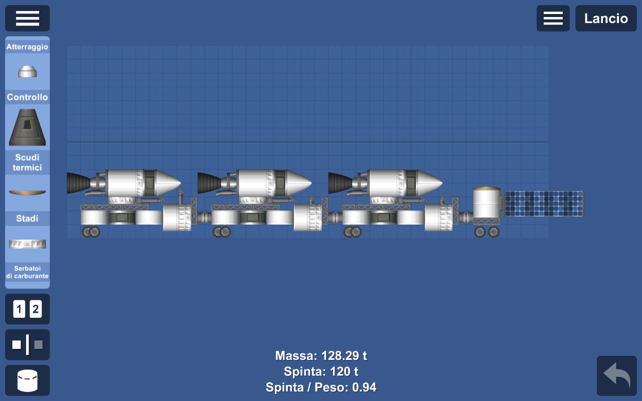Low-endurance surface-to-air Spaceflight Simulator