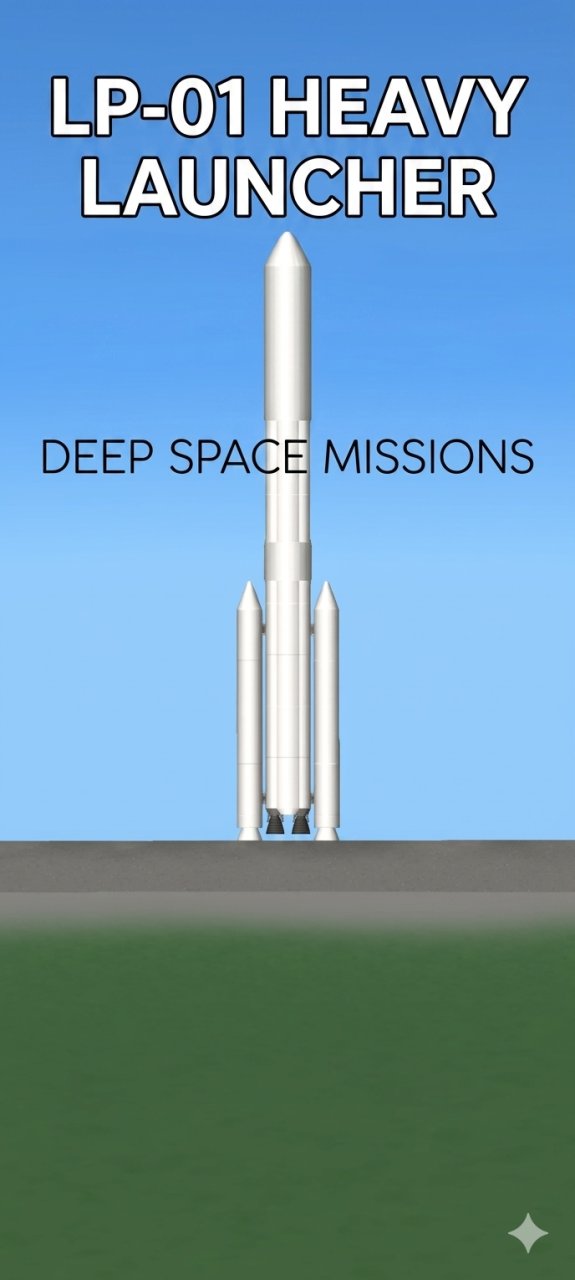 LP-1 Heavy launcher for Spaceflight Simulator