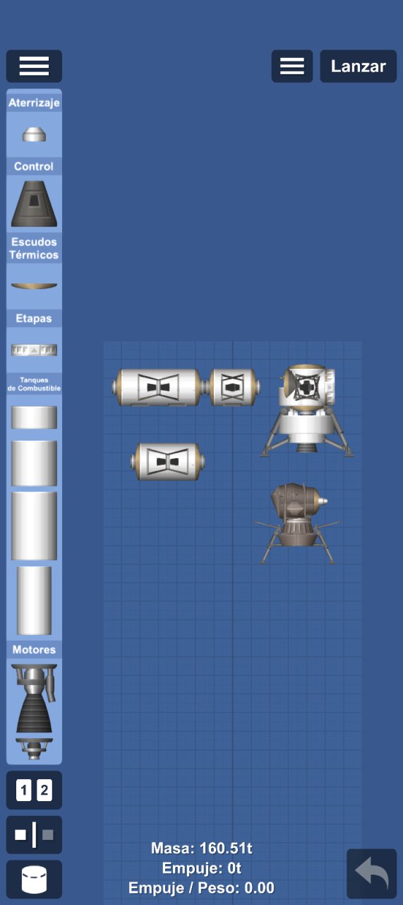 lunar base + modules for Spaceflight Simulator