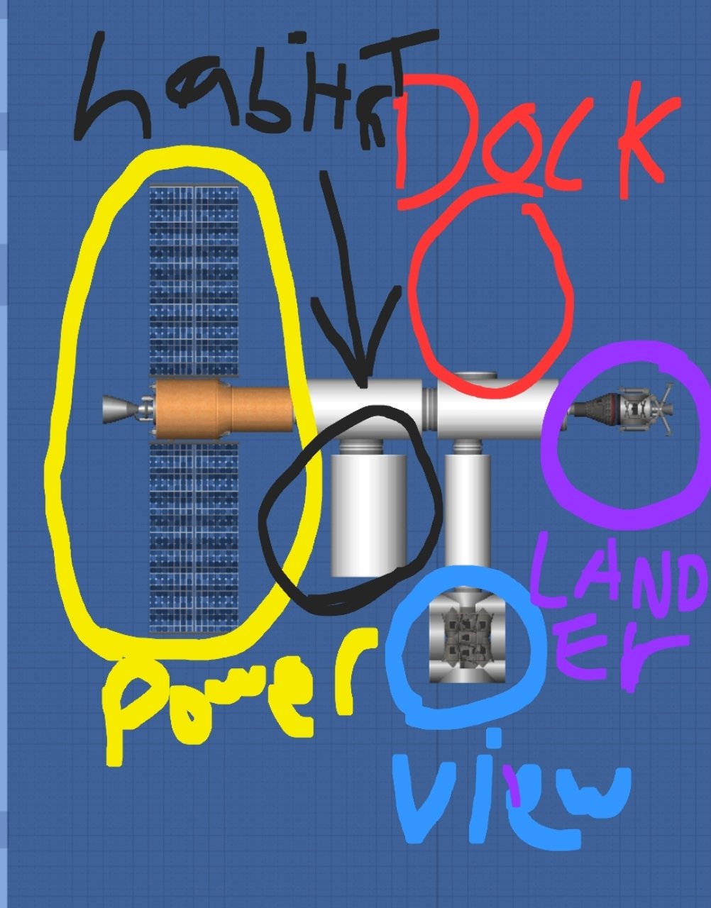 Lunar GateWay spacestation Spaceflight Simulator