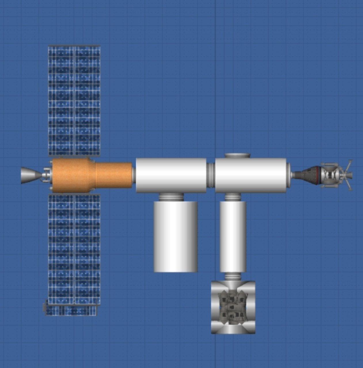 Lunar GateWay spacestation Spaceflight Simulator