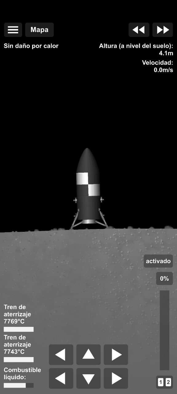 Lunar prove Spaceflight Simulator