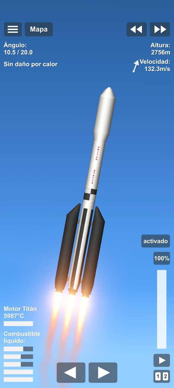 Lunar prove Spaceflight Simulator