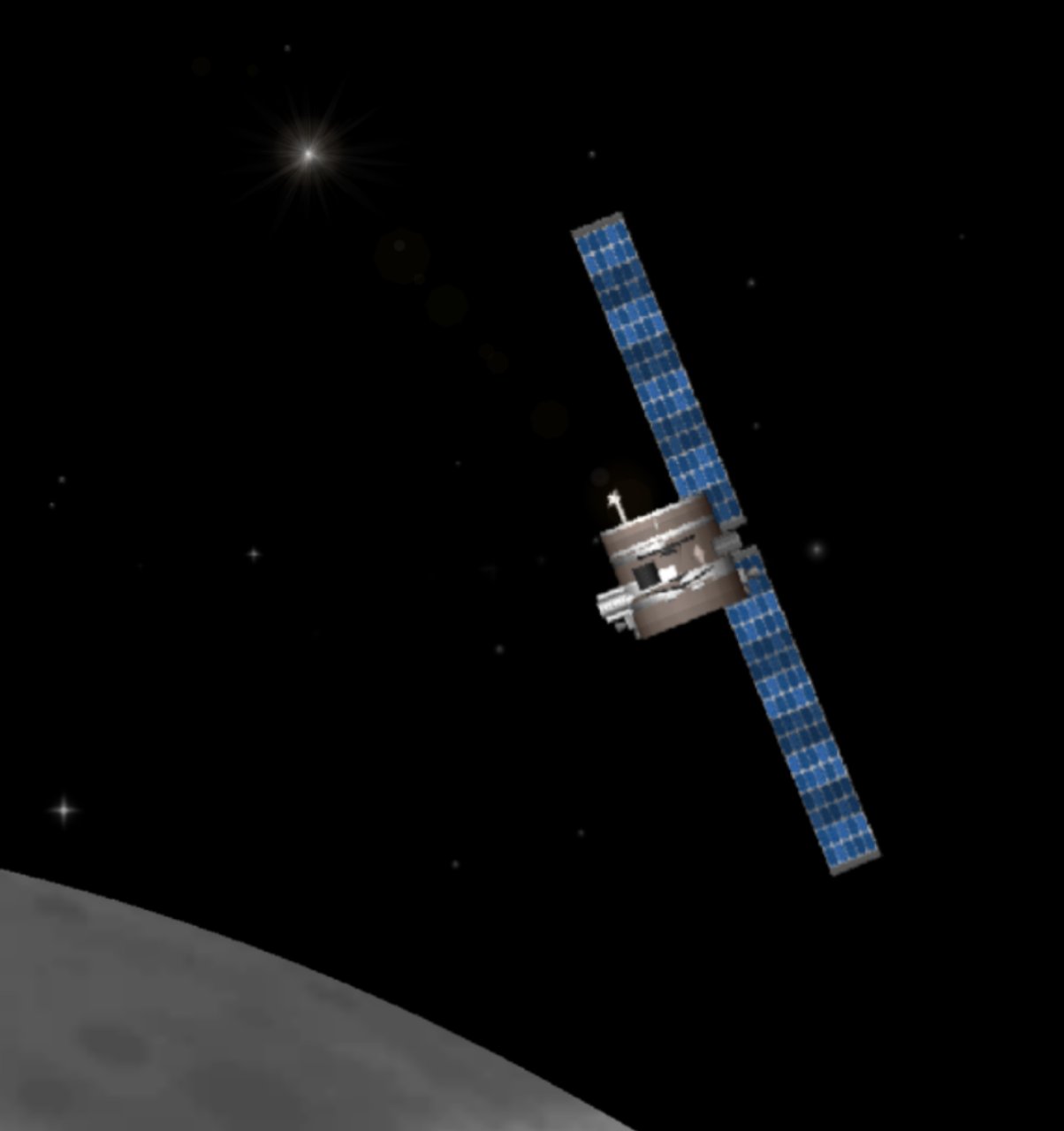 Lunar Reconnaissance Orbiter for Spaceflight Simulator